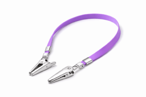 clip para babero morado oralis