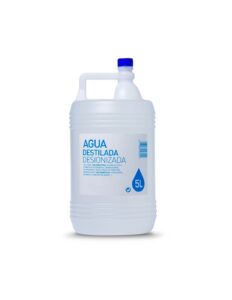 agua destilada 5 l