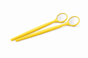 espejos deshechbales amarillos