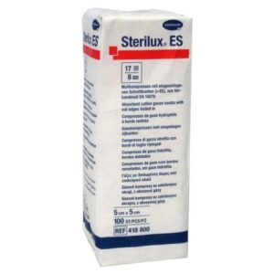 gasos nao esterios algodao 5x5 cm 100uds