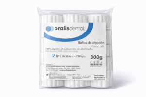 rollos de algodón 8x38mm