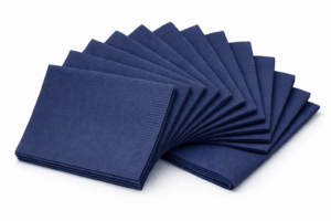 servilleta babero azul marino