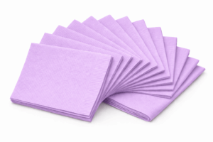 servilleta babero lila