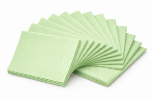 servilleta babero verde