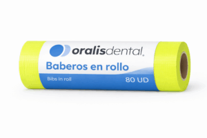 baberos en rollo verde lima oralis