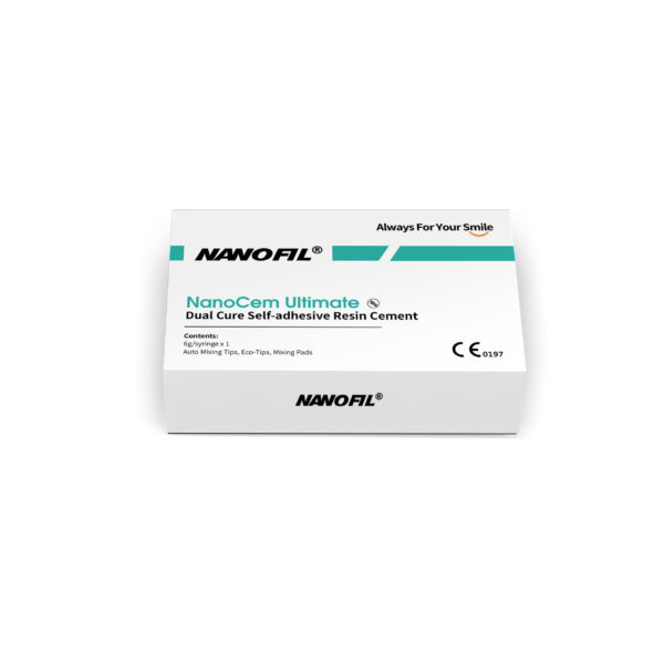 Cemento resina autoadhesivo Nanocem Ultimate Dual Cure Nanofil