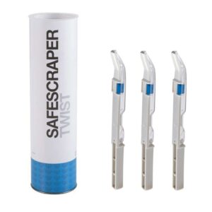 safescraper twist rascador hueso curvo 3uds